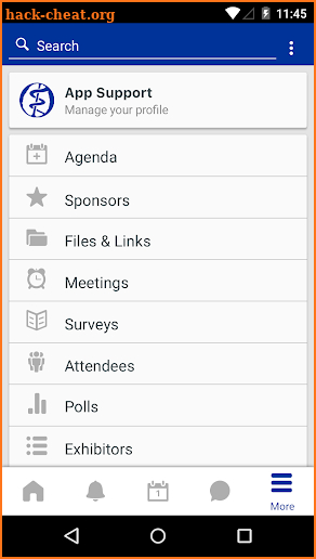APA Meetings screenshot