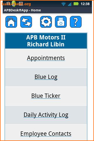 APB Desk App screenshot