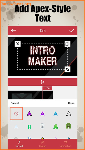 Apex Intro Maker for YouTube - make legends intro screenshot