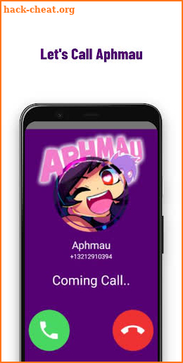Aphmau Chat Now - Fake Video Call screenshot