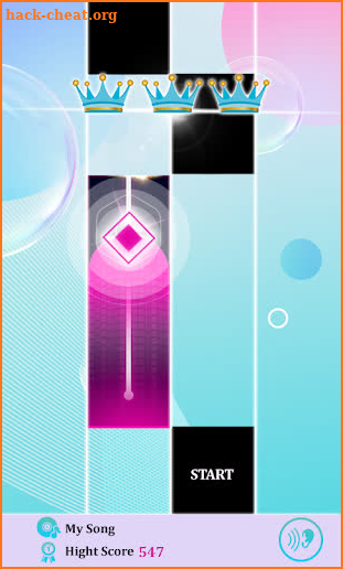 Aphmau Piano Tiles Game screenshot