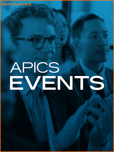 APICS Events screenshot