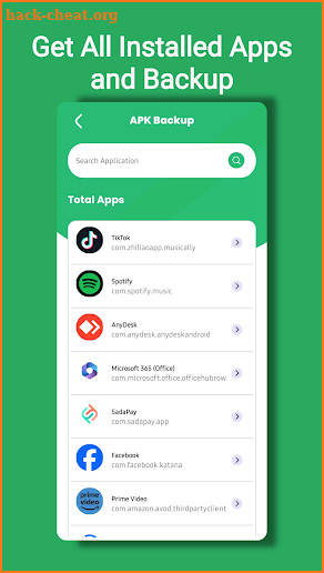 Apk Backup screenshot