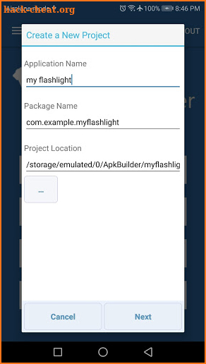 APK Builder screenshot