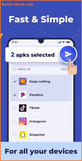 Apk Share and Backup, Bluetooth App Sender screenshot