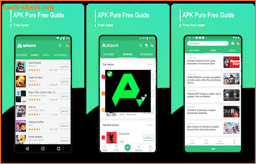 APKpure Installer App and Game Helper APK pure screenshot