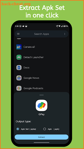 ApkSet Extractor (.apks,.apk) screenshot