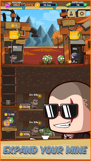 Apocalypse idle miner screenshot