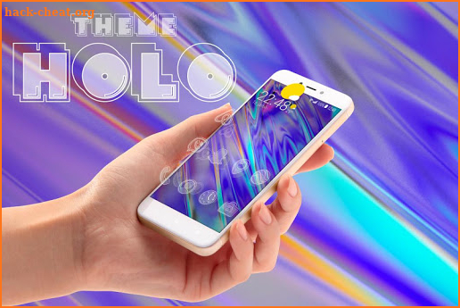 Apolo Holo - Theme, Icon pack, Wallpaper screenshot