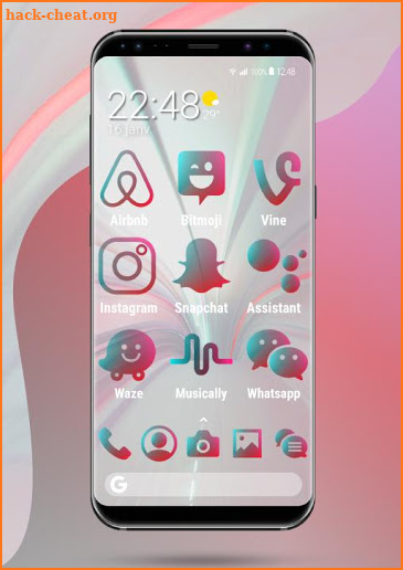 Apolo Loop - Theme, Icon pack, Wallpaper screenshot