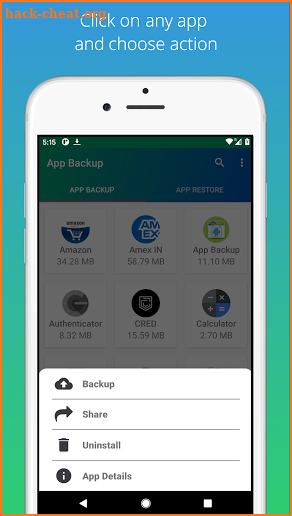 App Backup and Restore Pro screenshot