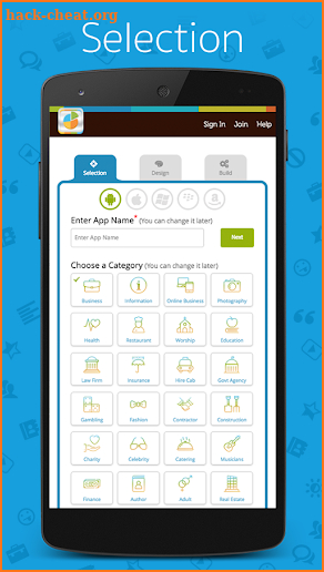 App Builder by Appy Pie-Create app(Free App Maker) screenshot