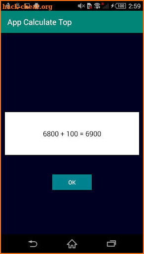App Calculate Top screenshot