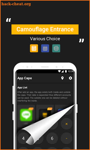 App Cape - Hide&Clone app, Fake GPS, Private Photo screenshot