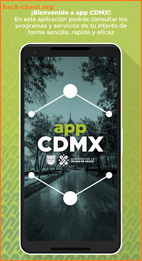 App CDMX screenshot