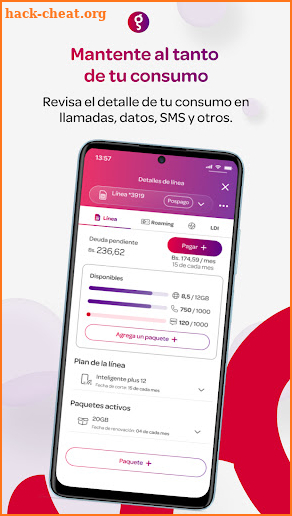 App Digitel screenshot