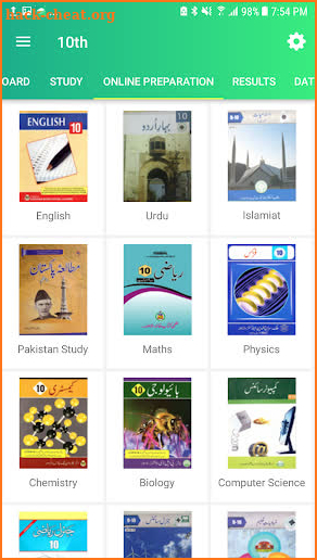 App for 10th Class Students screenshot