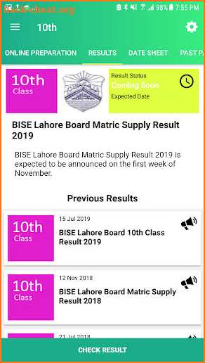 App for 10th Class Students screenshot