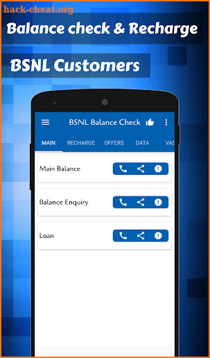 App for BSNL Recharge & BSNL balance check screenshot