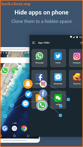 App Hider - hide apps & hide app icon & app cover screenshot
