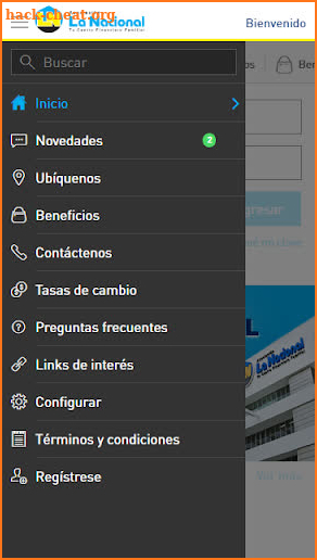 APP La Nacional screenshot