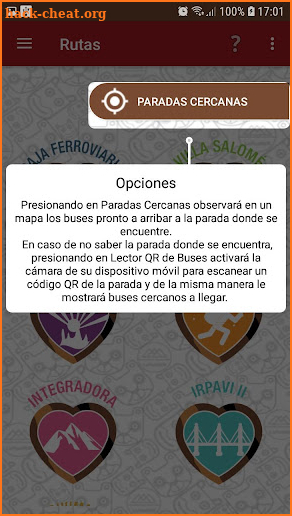 App La Paz Bus screenshot