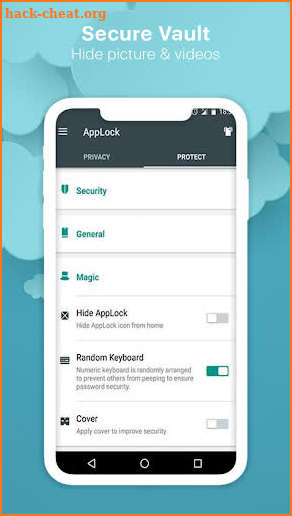 App Lock Fingerprint screenshot