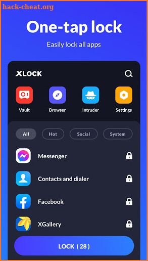 App Lock - Lock Apps, Fingerprint & Password Lock screenshot