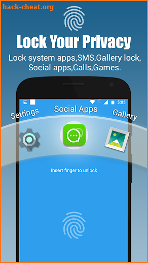 App lock - Real Fingerprint, Pattern & Password screenshot