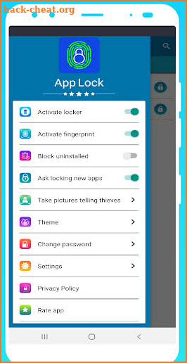 App Locker Fingerprint 2020 screenshot