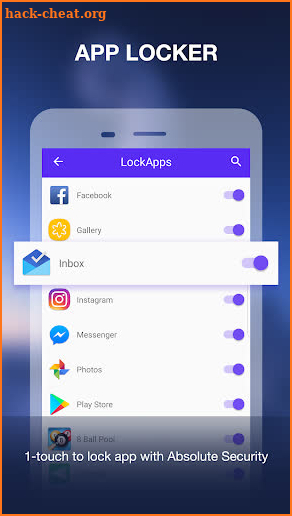 App Locker Fingerprint & Password, Gallery Locker screenshot