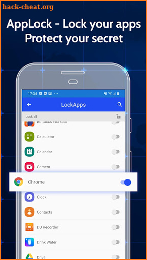 App Locker With Password Fingerprint, Lock Gallery screenshot