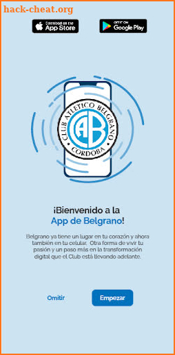 ¡App oficial del Club Atlético Belgrano! screenshot