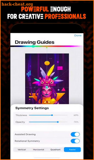 App Procreate Drawing Paint Advices screenshot