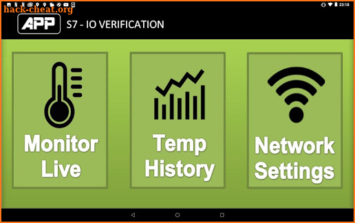 APP S7 IoT screenshot