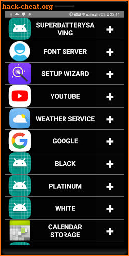 App Selector screenshot