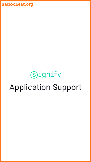 App Support screenshot