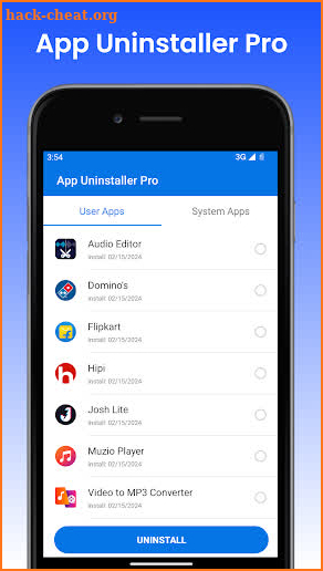 App Uninstaller Pro screenshot