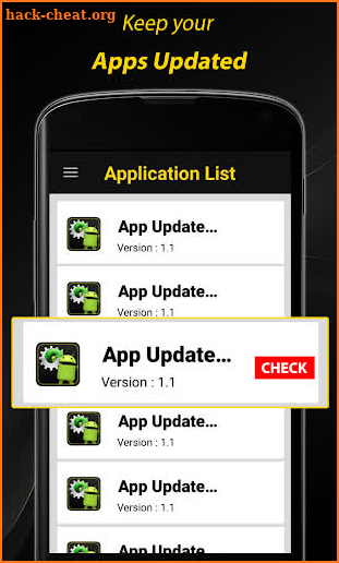 App Update Checker screenshot