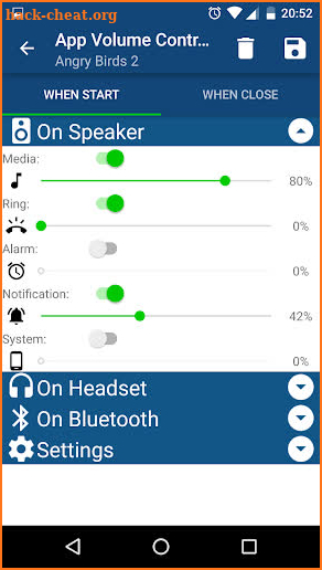 App Volume Control Pro screenshot