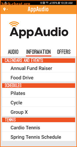 AppAudio Streaming App Audio screenshot