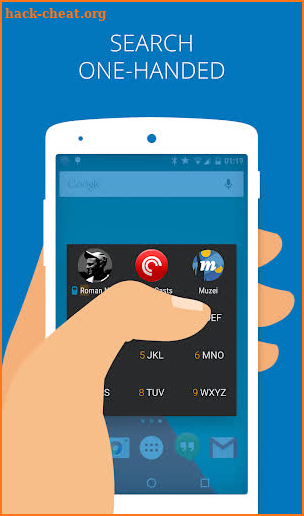 AppDialer 11–T9 app search screenshot