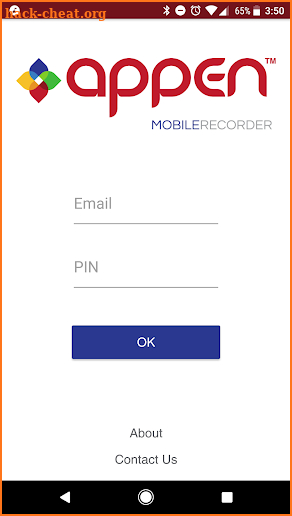 Appen Mobile Recorder screenshot