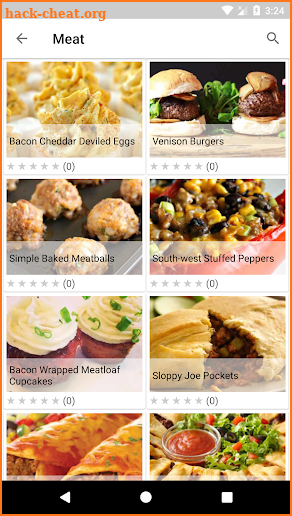 Appetizer Recipes screenshot