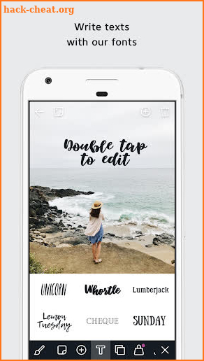 AppForType - photo editor, collage and text maker screenshot