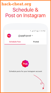Apphi - Schedule Posts for Instagram screenshot