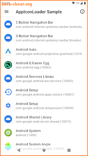 AppIconLoader Sample screenshot