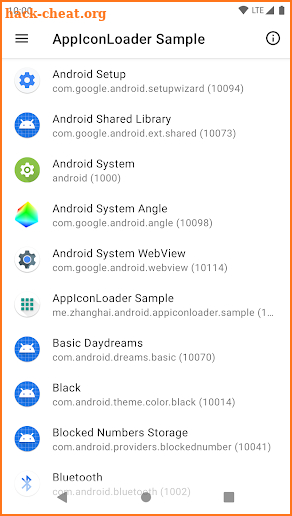 AppIconLoader Sample screenshot