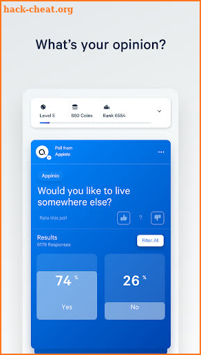Appinio - Compare Your Opinion & Earn Vouchers screenshot