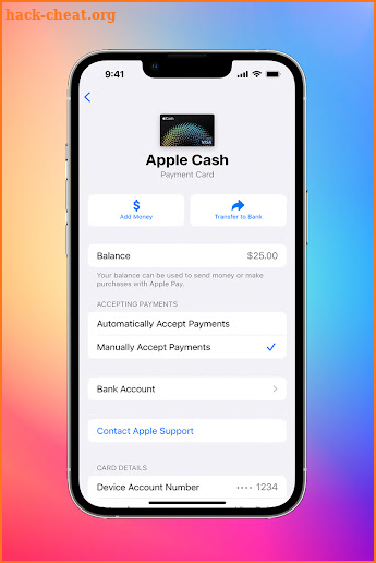 Apple Androids Pay for Wallet screenshot